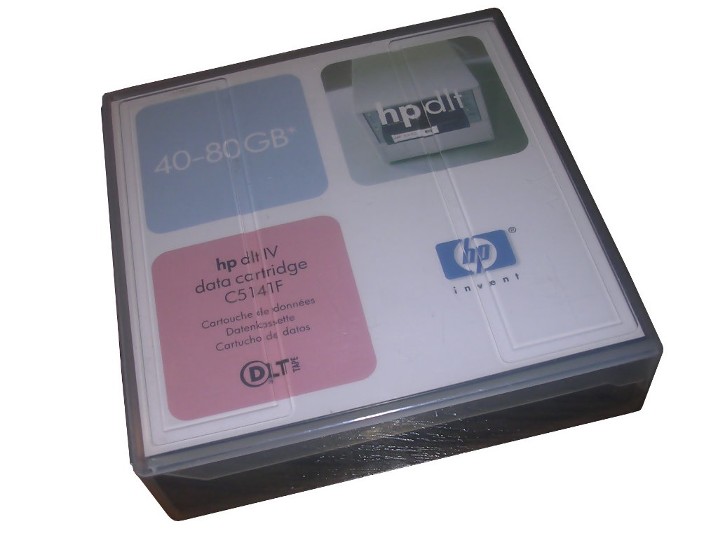 DLT tapes and streamer MCbx